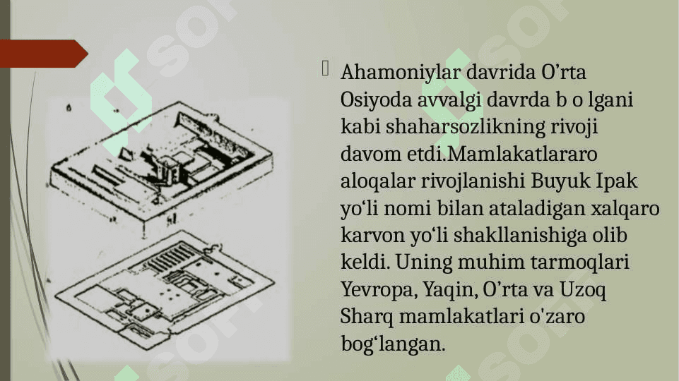AHMONIYLAR DAVRI SHAHARSOZLIK TARIXI 2