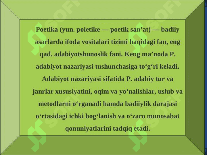 Nazariy poetika muallif, janr, xronotop haqida 2