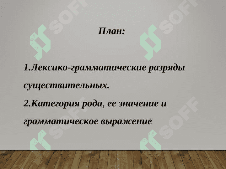 Имя существительное 2