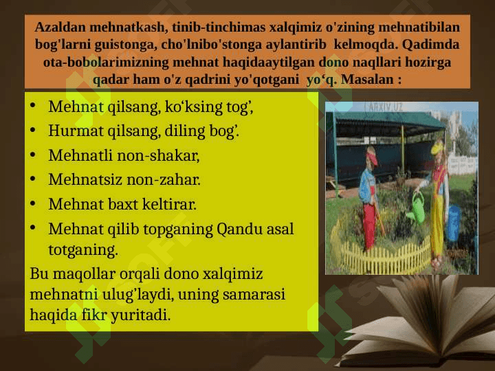 Maktabgacha yoshdagi bolalarni mehnat tarbiyasi. 5