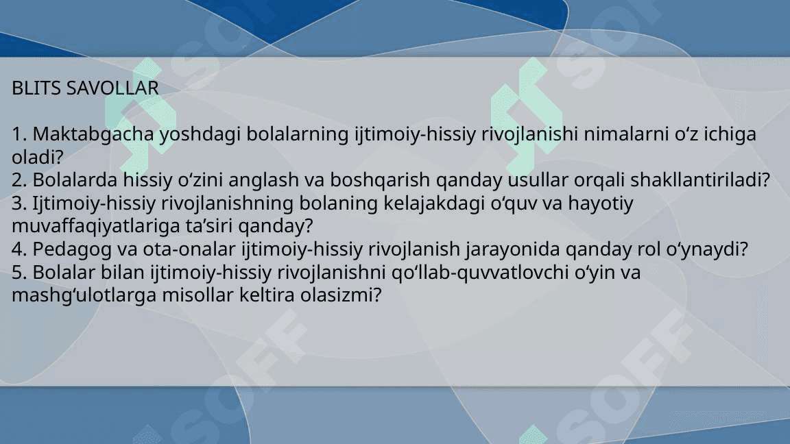 IJTIMOIY HISSIY RIVOJLANISH 3