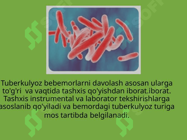 Tuberkulyoz bemorlarni kuzatish va davolashTuberkulyoz bemorlarni kuzatish va davolash 3