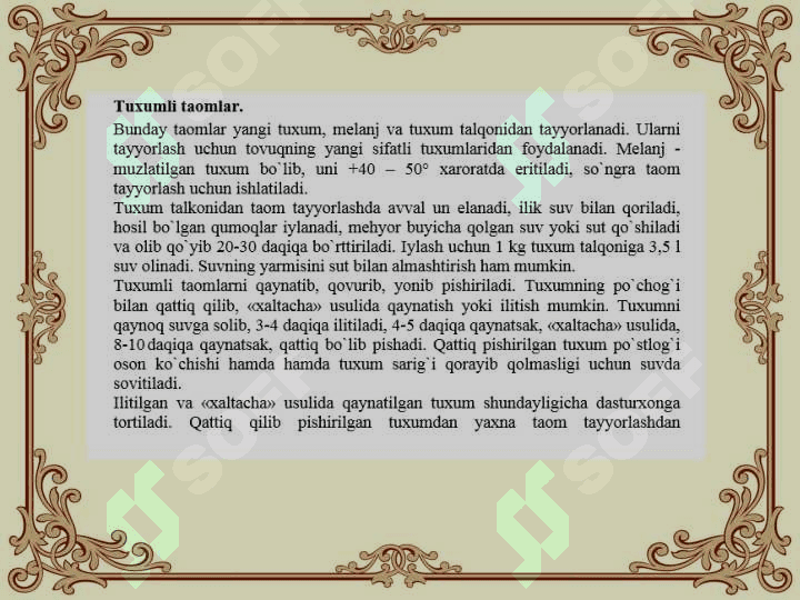Ovqat tayyorlash jarayoni 8