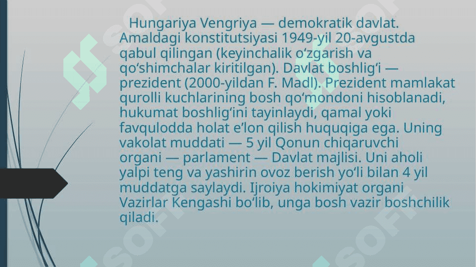 HUNGARIYA (Vengriya) 4