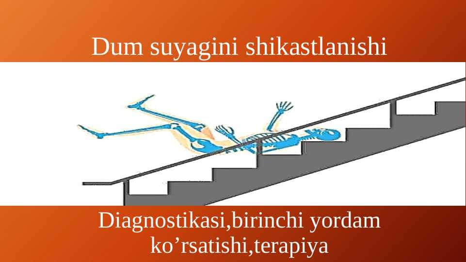 Dum suyagini shikastlanishi 1