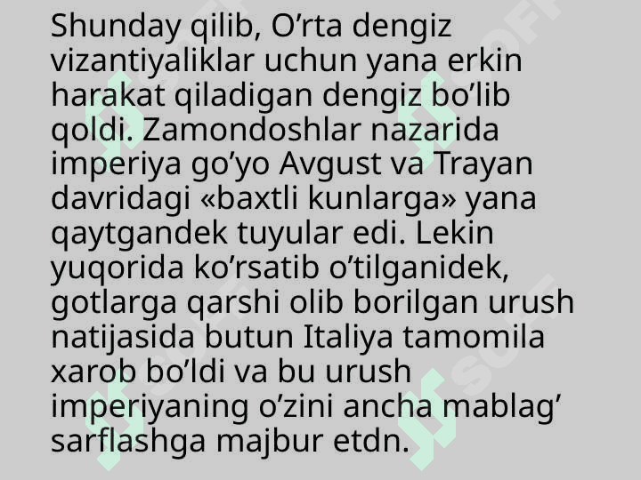 Yustinian davrida vizantiya. Dehqonchilik qonuni 4