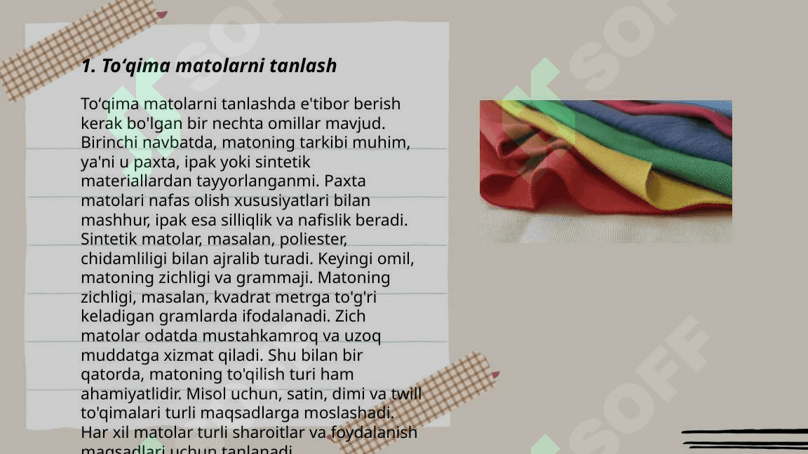 Trikotaj kiyimlarni tikish texnologiyasi 3