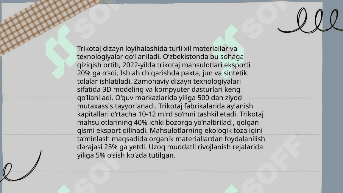 Trikotaj kiyimlarni tikish texnologiyasi 4