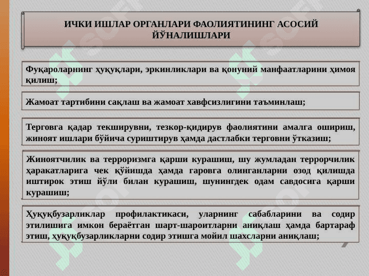 ИЧКИ ИШЛАР, МИЛЛИЙ ГВАРДИЯ ВА ДАВЛАТ ХАВФСИЗЛИГИ ОРГАНЛАРИ. 5