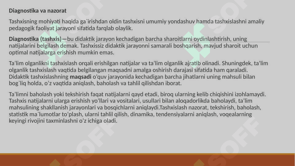 BOSHLANG‘ICH TA’LIMDA STEAM TA’LIM. O‘QUVCHILARNING BILIM, KO‘NIKMA VA MALAKALARINI TASHXIS ETISH 8