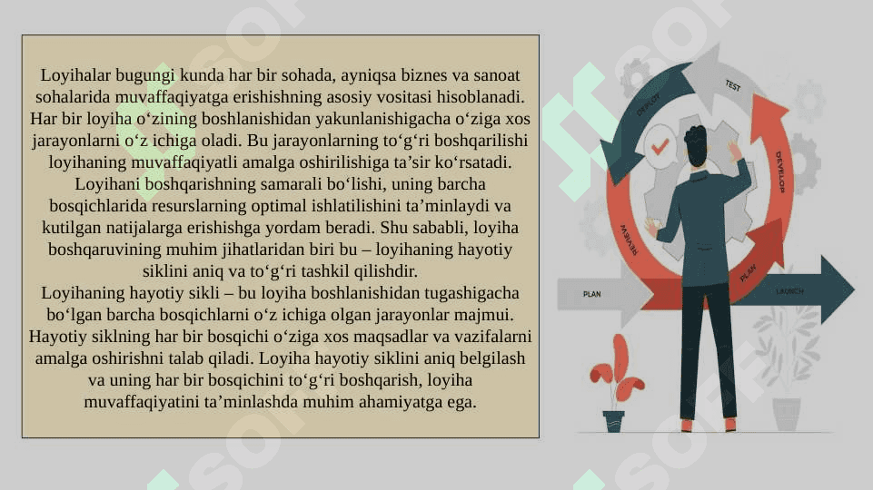 Loyihaning hayotiy sikli asosiy bosqichlari 3