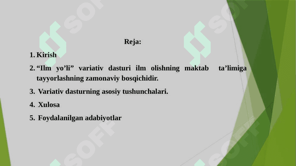 Tayyorlov guruhlarida Ilm yo'li variantiv dasturining qo'llanilishi 2