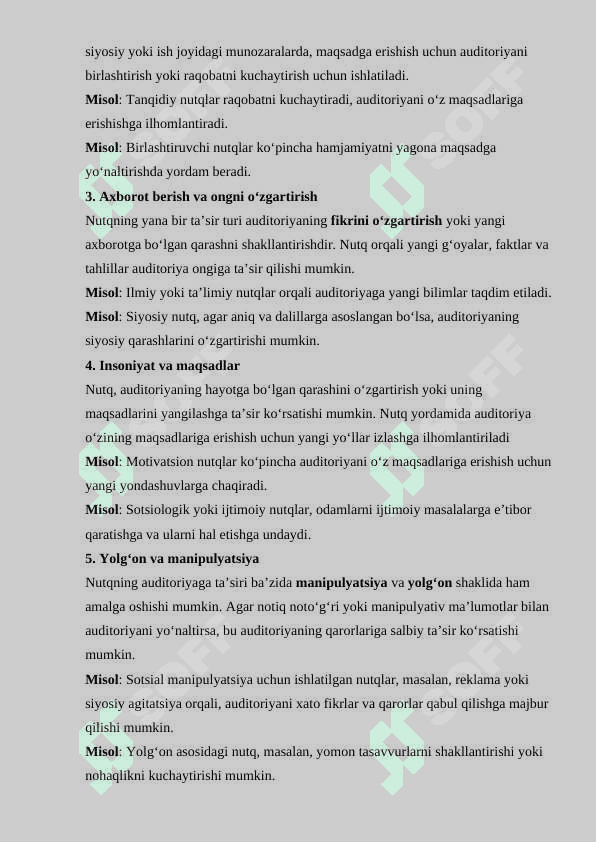 Nutqning maqsadga muvofiqligi 6