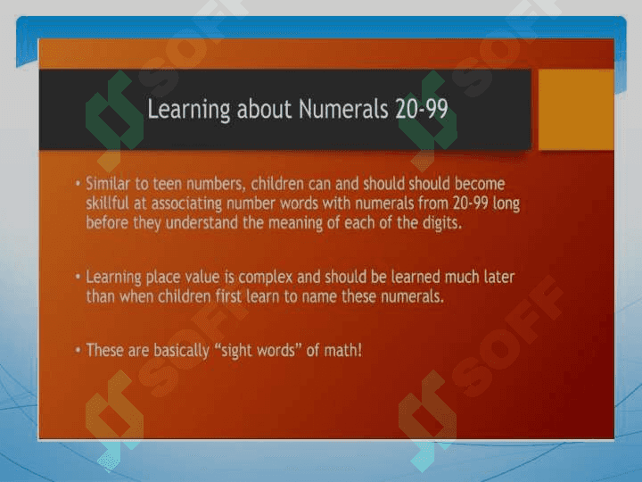 Number  Word and Numerals 8