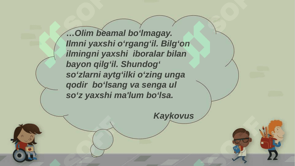 KAYKOVUSNING ,,QOBUSNOMAʼʼ ASARIDA HIKOYALAR VA TAMSILLAR 2