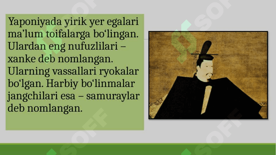 ILK O'RTA ASRLARDA YAPONIYA 3