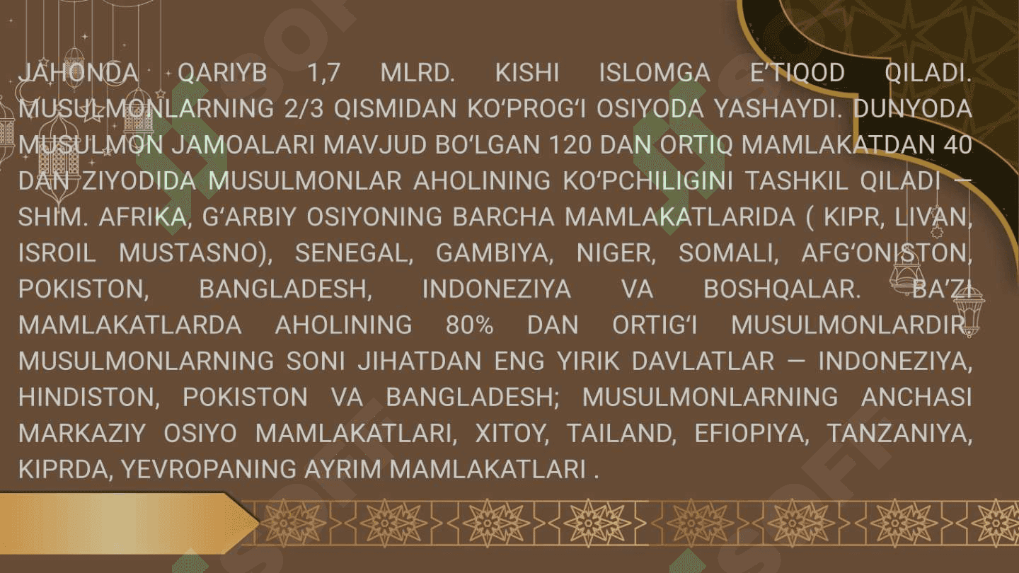 islom dini paydo bo'lishi 5