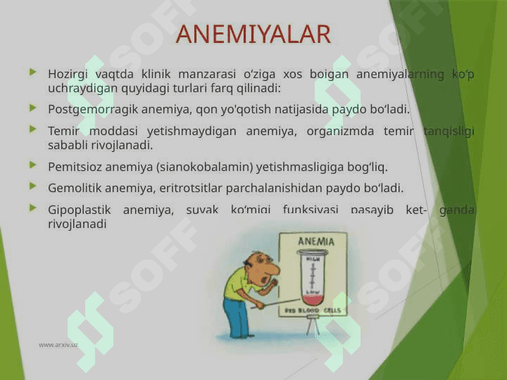 ANEMIYA VA LEYKOZ 3