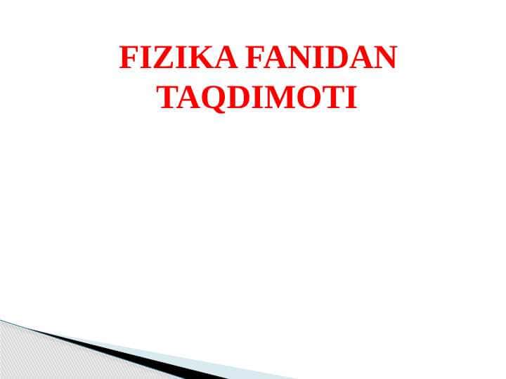 G’ALTAKNING INDUKTIYLIGINI ANIQLASH 1