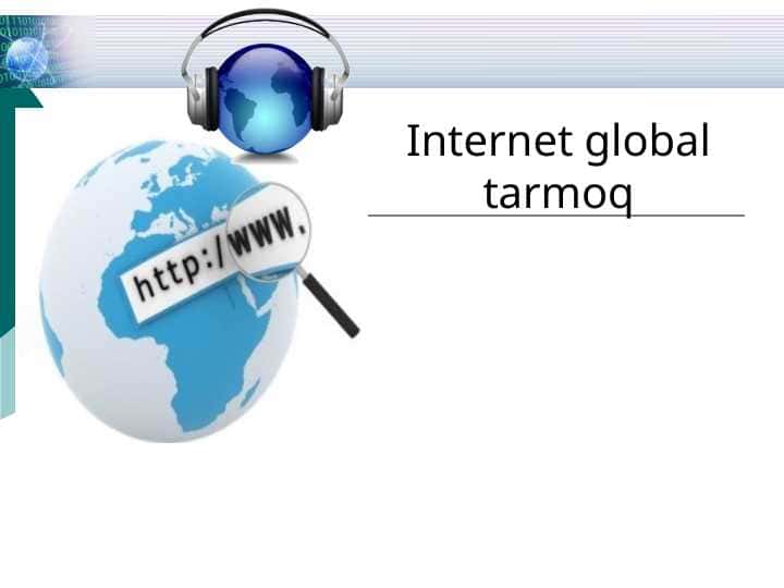 Internet global tarmoq
