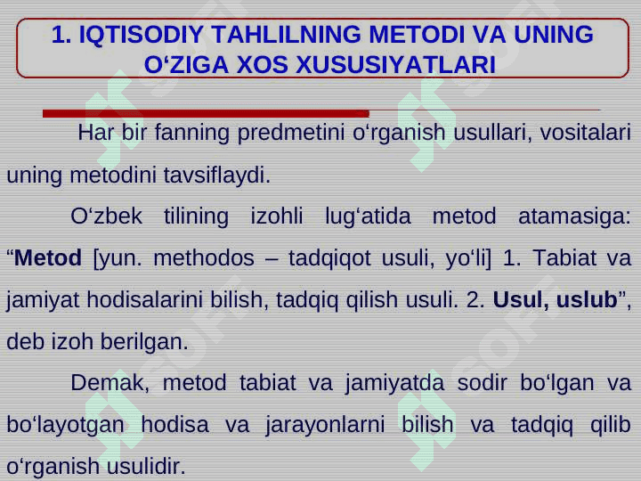 IQTISODIY TAHLILNING METODI VA USULLARI pptx 2