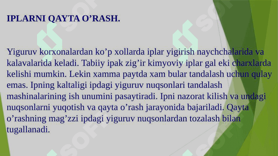 IPLARNI QAYTA O’RASH 5