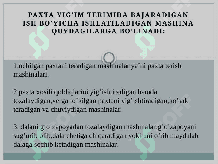 Paxta terish mashinalari 4