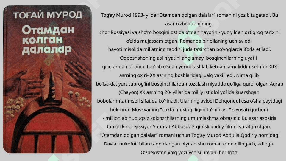 Tog’ay Murod 6