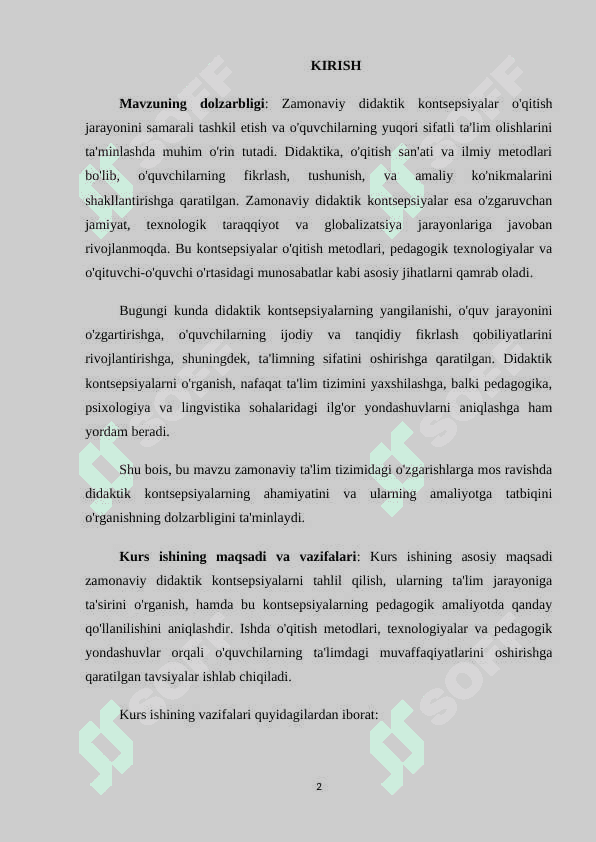 Zamonaviy didaktik kontsepsiyalar kurs ishi.docx 2