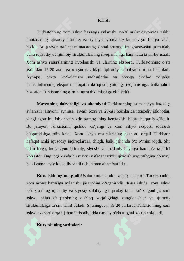 Turkistonning xom ashyo bazasiga aylantirilishi kurs ishi.docx 3