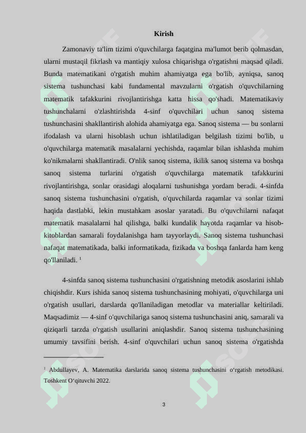 4-sinflarda sanoq sistema tushunchasini  shakllantirish metodikasi k.docxkkurs ishi 3