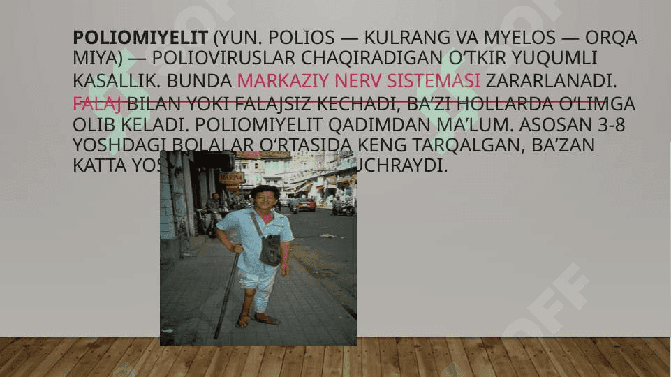 Poliomiyelit (shol),  KOKSAKI, ECHO, Gepatit A  viruslarini virusologik aniqlash usullari. 2