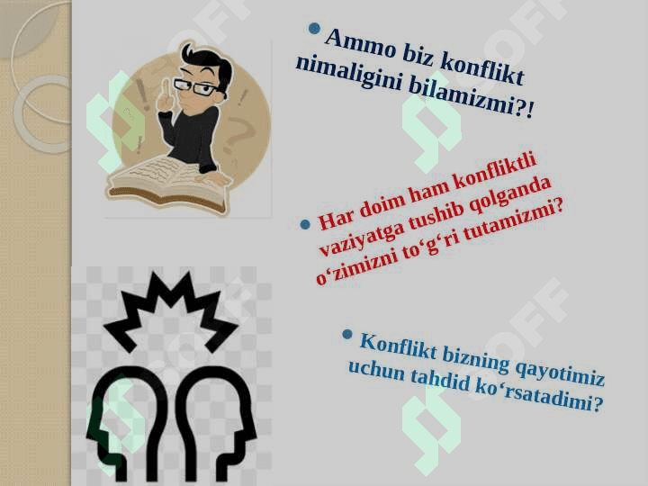 Boshlang'ich sinf o'quvchilarida pedagogik konfliktlar 8