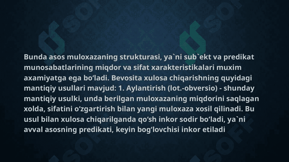 Deduktiv xulosa chiqarish slayd 6