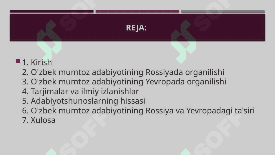 O'zbek mumtoz adabiyotining Rossiya va Yevropada oʻrganilishi 2