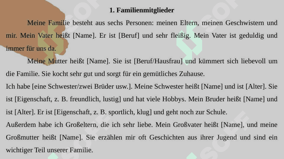Meine Familie und bilden “Familienbaum” 4