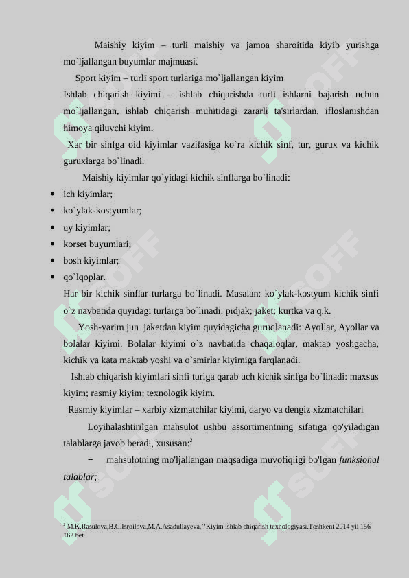 Ayollar kapyishoni texnologik jarayonlarini loyihalash 8
