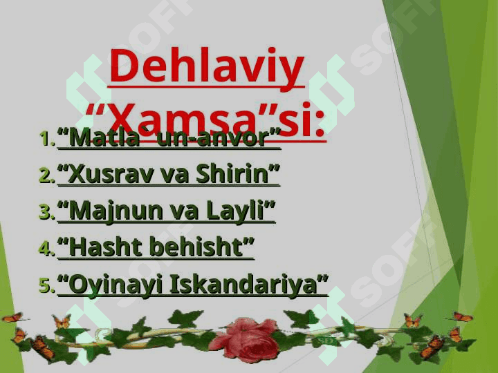 “Alisher Navoiy va “Xamsachilik tarixi” mavzusida tayyorlagan 4