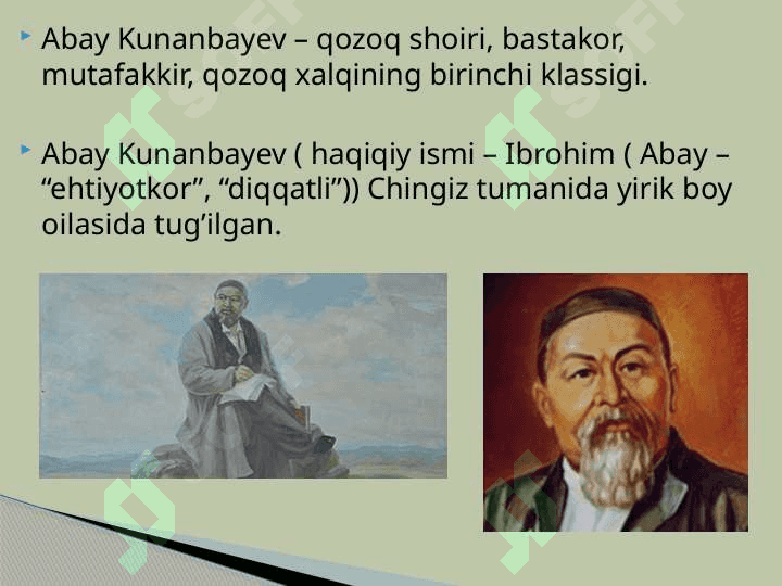 Abay kunanbayev 2