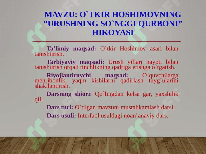 Adabiyot darslarida rolli va didaktik o`yinlarni qo`llash 7