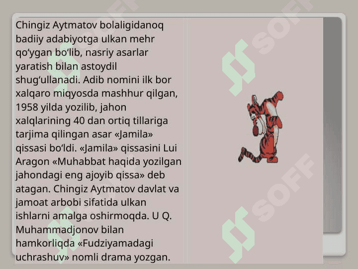 Chingiz Aytmatovning “Jamila” qissasi 5