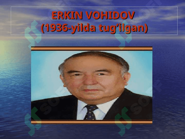 Erkin Vohidovning 2