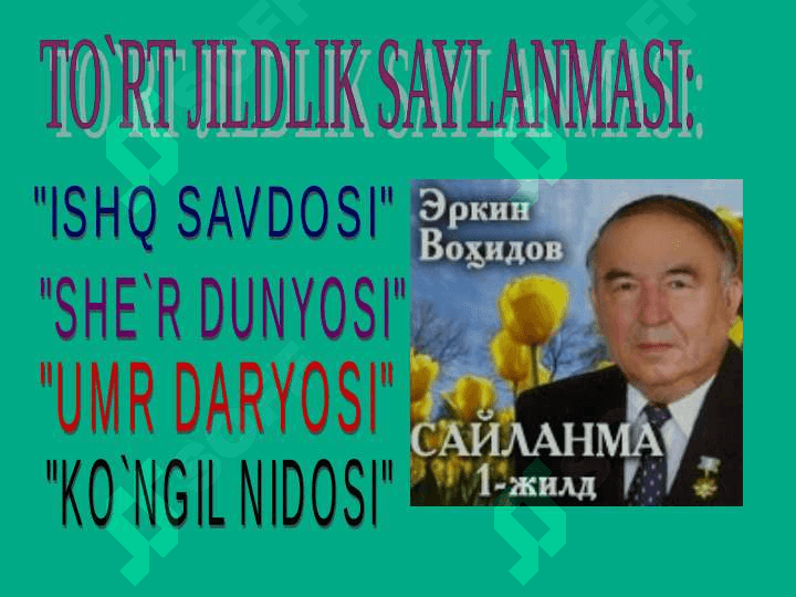 Erkin Vohidovning 7
