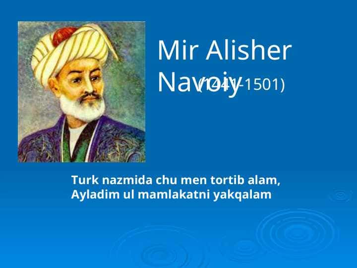 Mir Alisher Navoiy