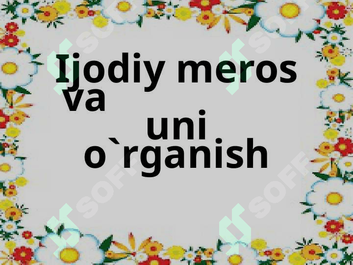 MUHAMMAD AMINXO’JA  MUQIMIY 8