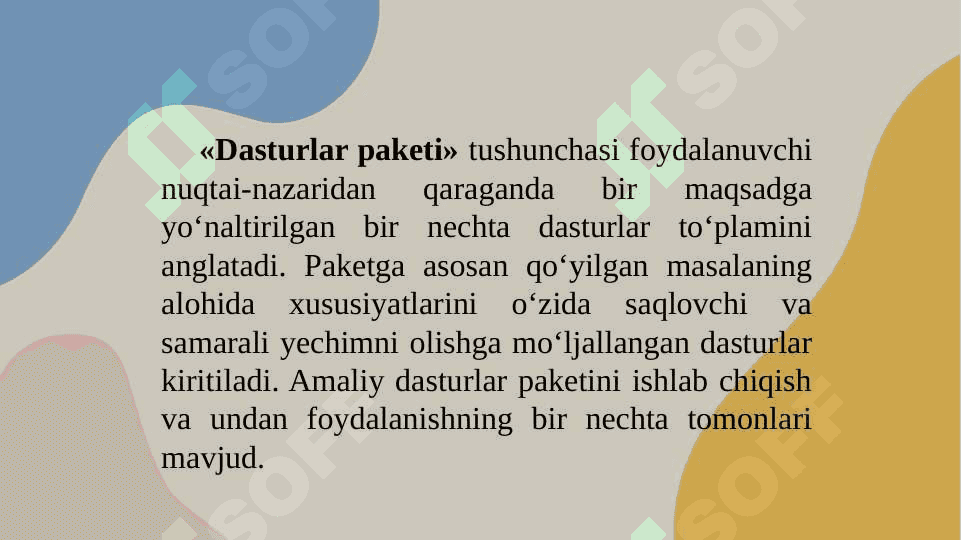 Matematik amaliy dasturlar tasnifi va ularning imkoniyatlari 7