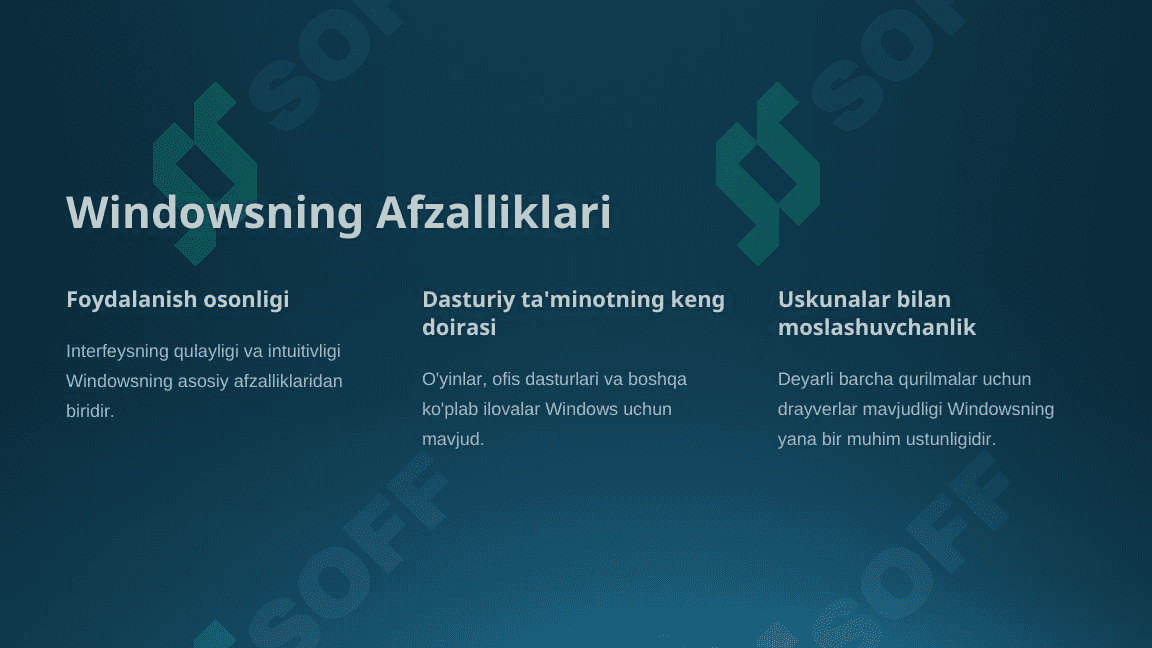 Windows va Linux: Afzalliklari va Kamchiliklari 2
