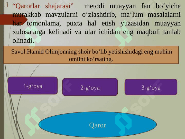 TINGLASH VA GAPIRISH MALAKASINI SHAKLLANTIRISH 6