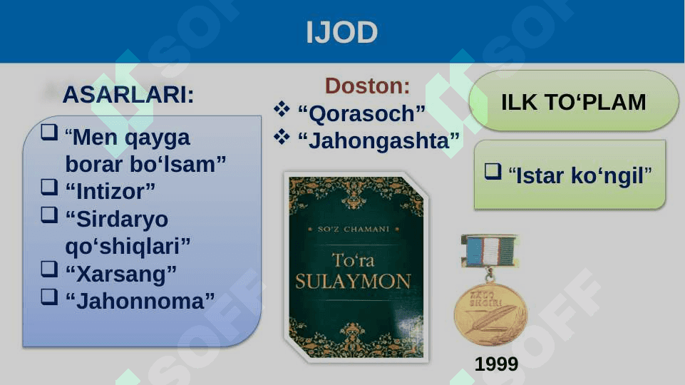 TO‘RA SULAYMON 3
