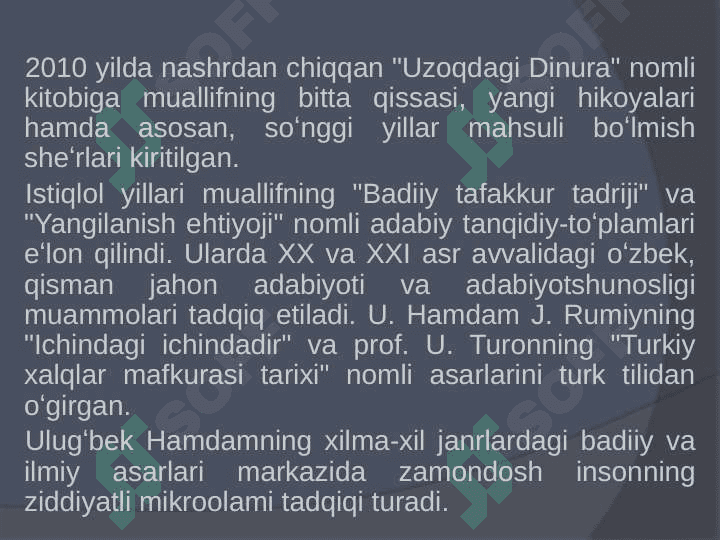 Ulugʻbek Hamdam 8